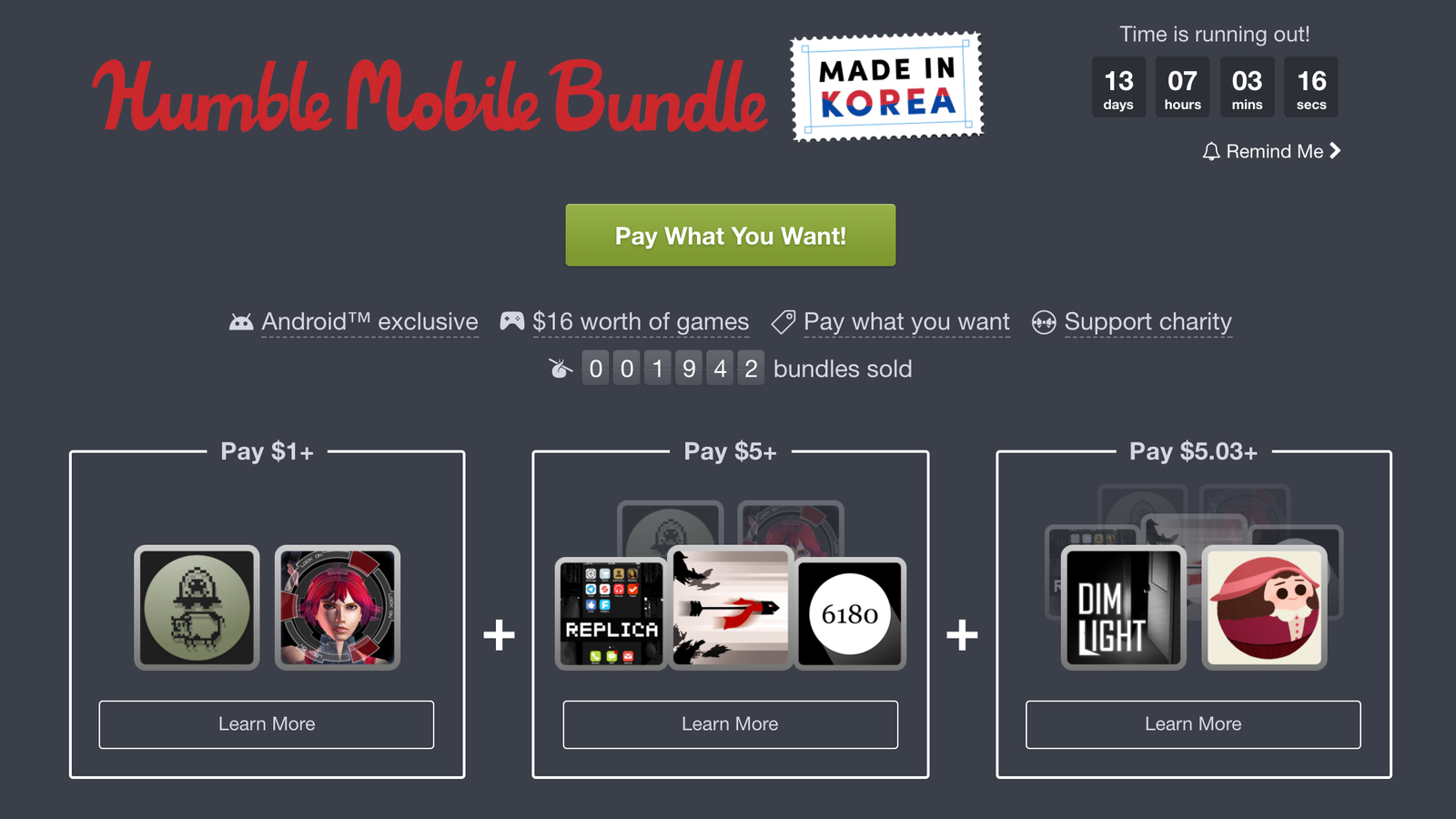 Latest Humble Mobile Bundle includes 7 games Made in Korea