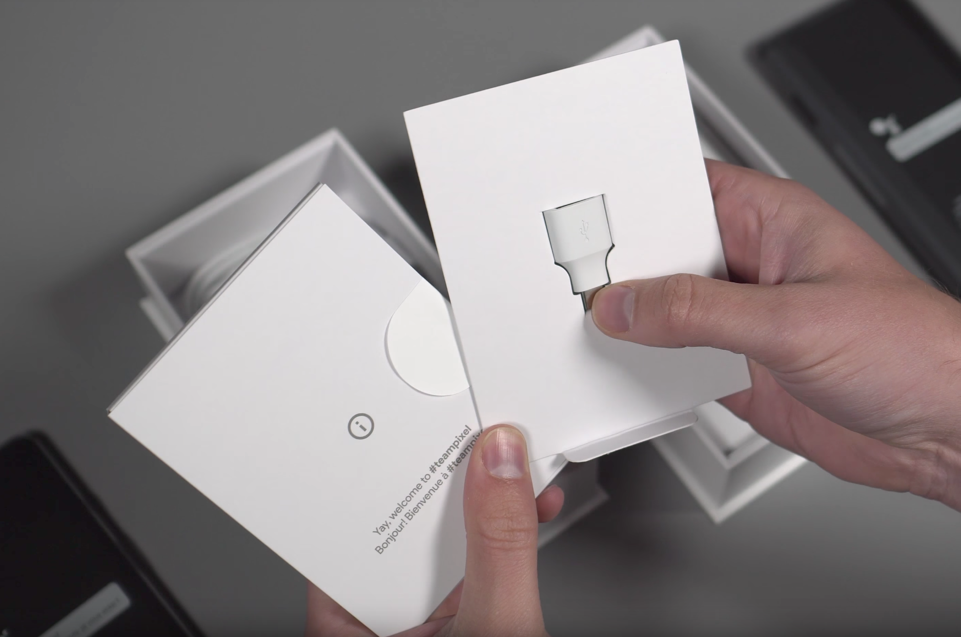 One man's Verizon Pixel 2 came with packaging and literature meant for ...