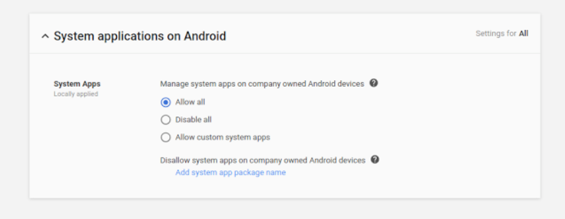 G Suite admins now have greater control over system apps on company ...