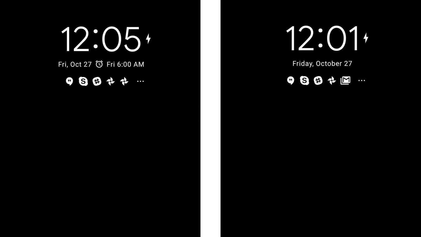Android 8.1 feature spotlight: Ambient Display now has the date and an ...