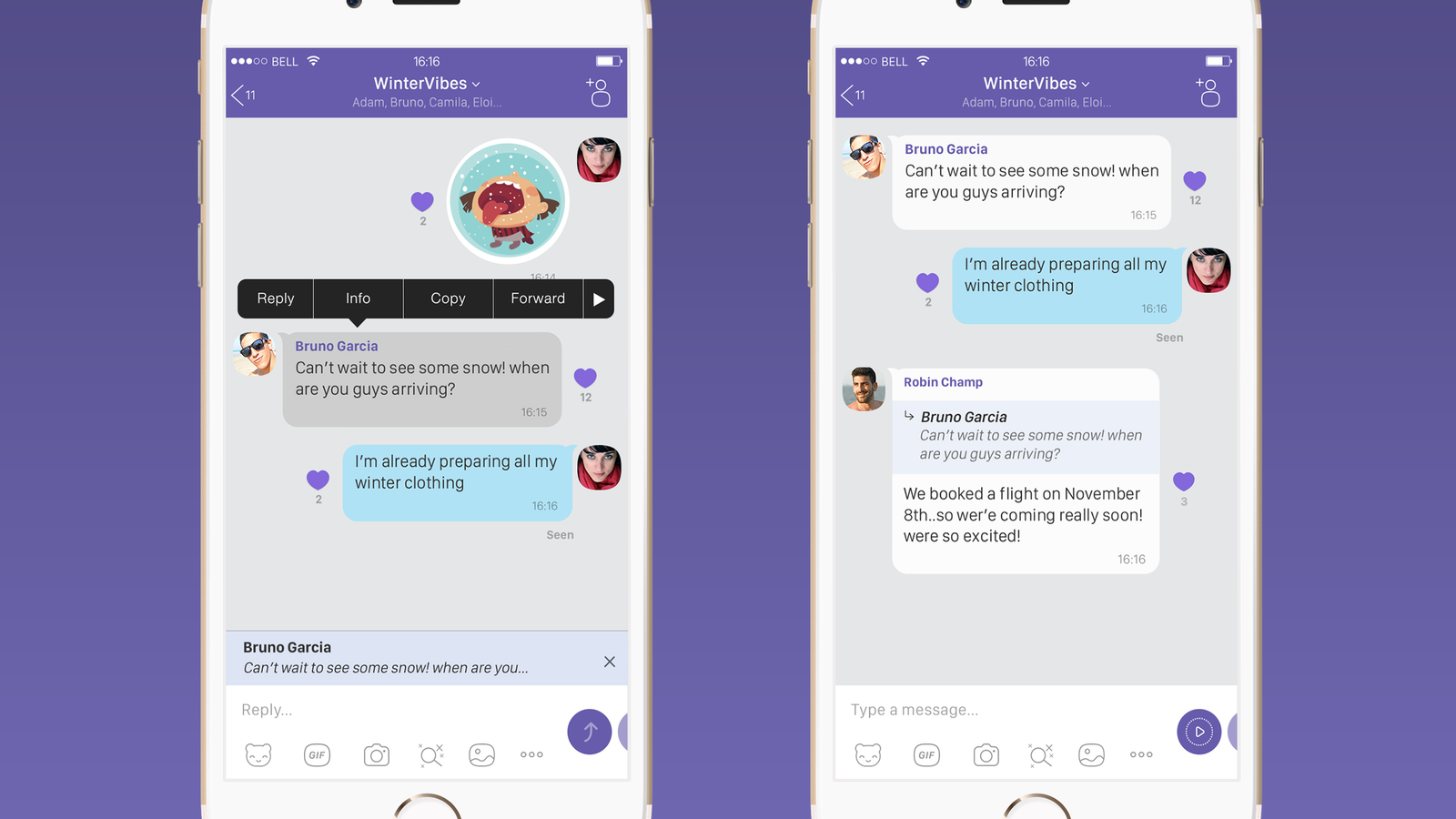 Viber adds pinned messages and replies in groups, plus broadcast messages