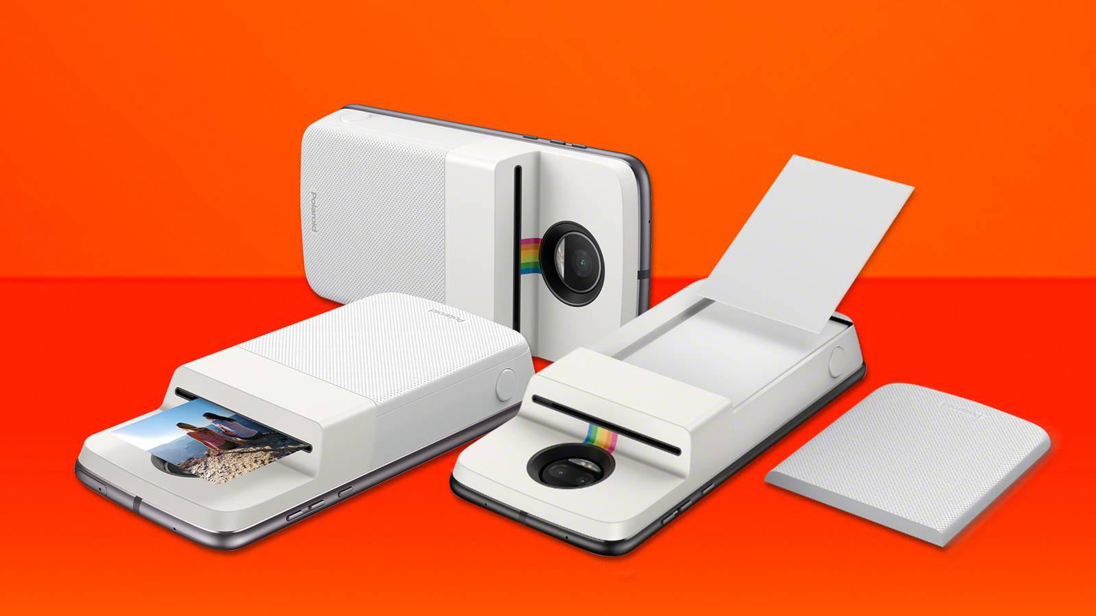 Motorola's latest Moto Mod is a $200 Polaroid photo printer