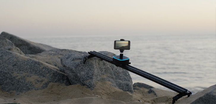 Trek is a portable motorized slider for smartphones and GoPros ...