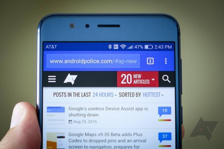 The most (and least) popular devices used to browse Android Police in 2017