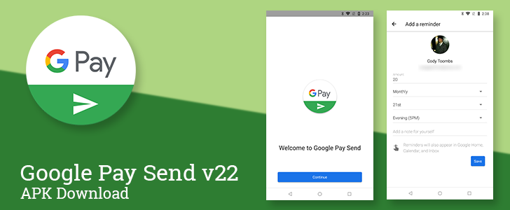 Google Pay Send v22 rolls out with branding changes and enables payment reminders [APK Download] — Androidpolice.com