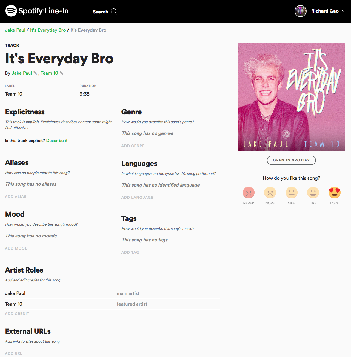 Spotify Line-In lets listeners contribute to music data via desktop client