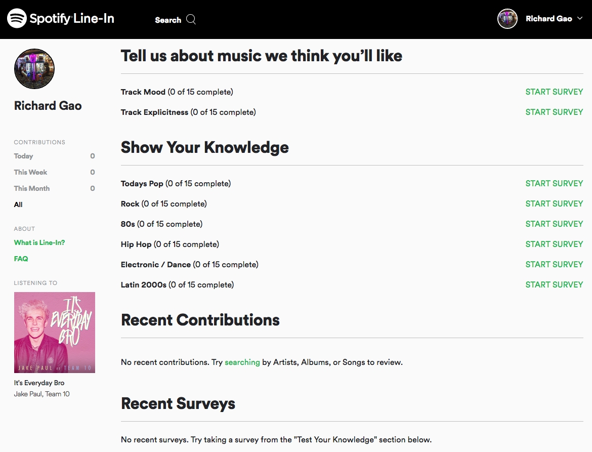 Spotify Line-In lets listeners contribute to music data via desktop client