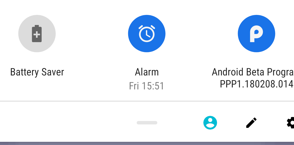 [Update: Gone in DP2] Android P feature spotlight: New alarm toggle ...