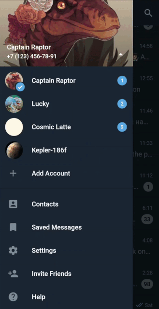 Telegram X March Update adds multi-account support, image preview in notifications, and much more [APK Download]