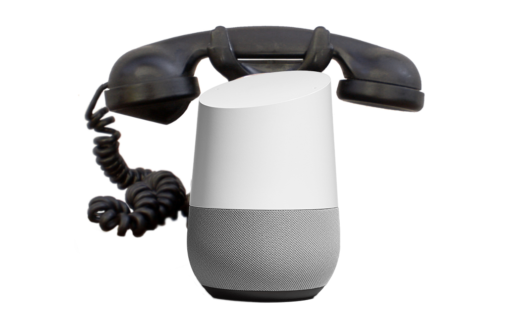 Google Home supports navigating touch-tone menus by voice