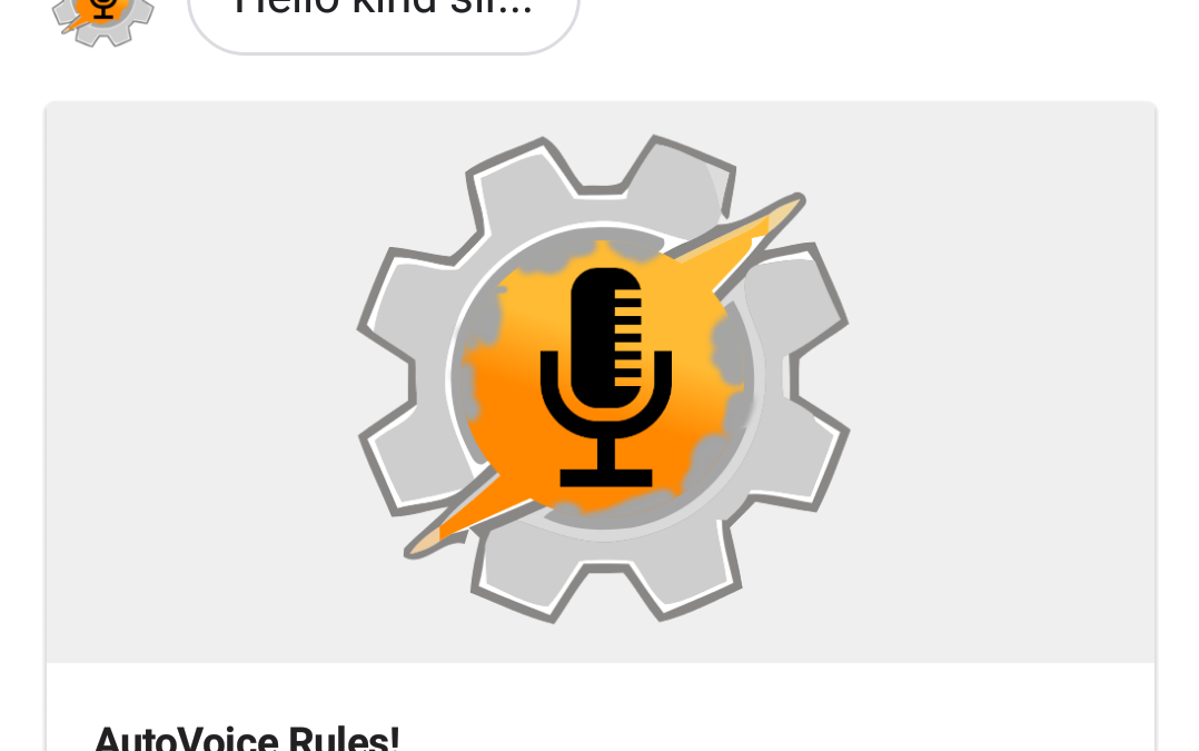 AutoVoice 3.5 lets you create your own custom Assistant actions and ...