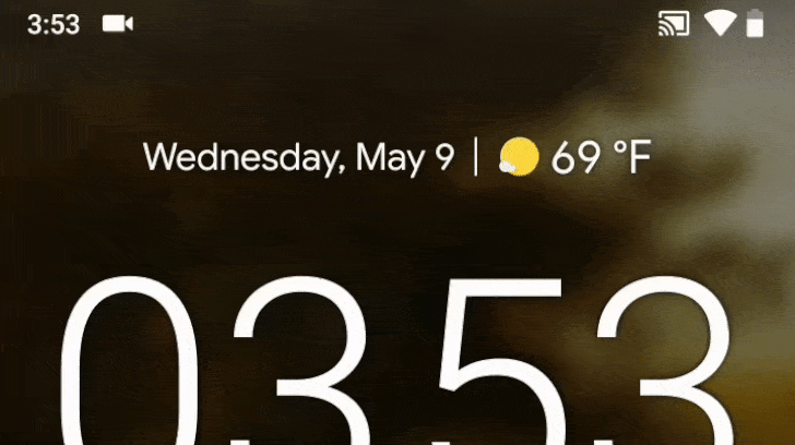 Heads-up notification animations in Android P DP2 are pretty snazzy