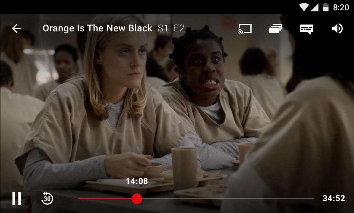 Netflix finally redesigns its player UI with larger controls, -/+ 10s ...