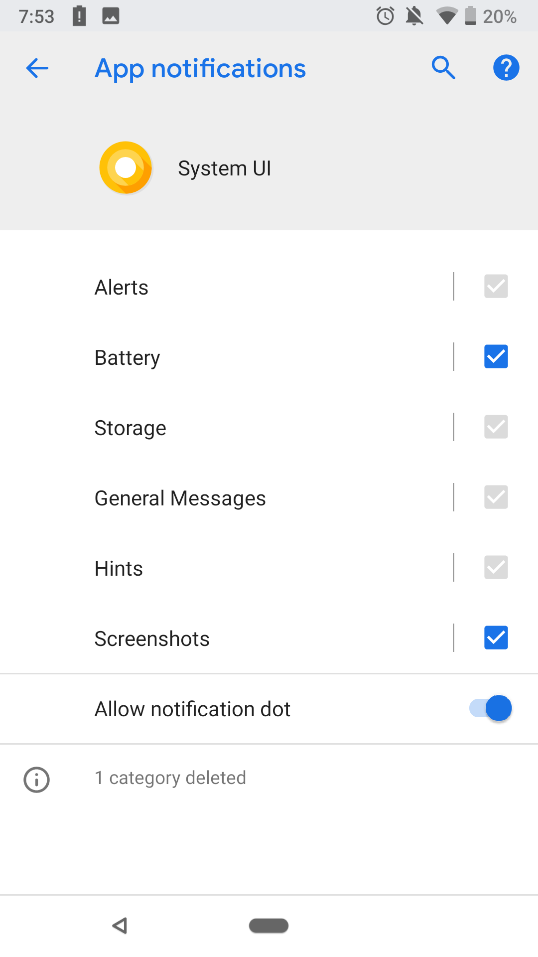 Android P lets you disable some of System UI and Android System's ...
