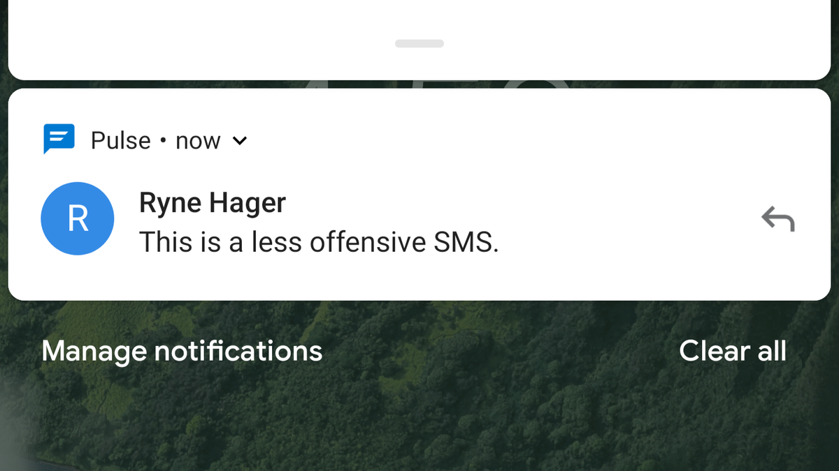 Android P DP3's notification reply UI gets a new icon
