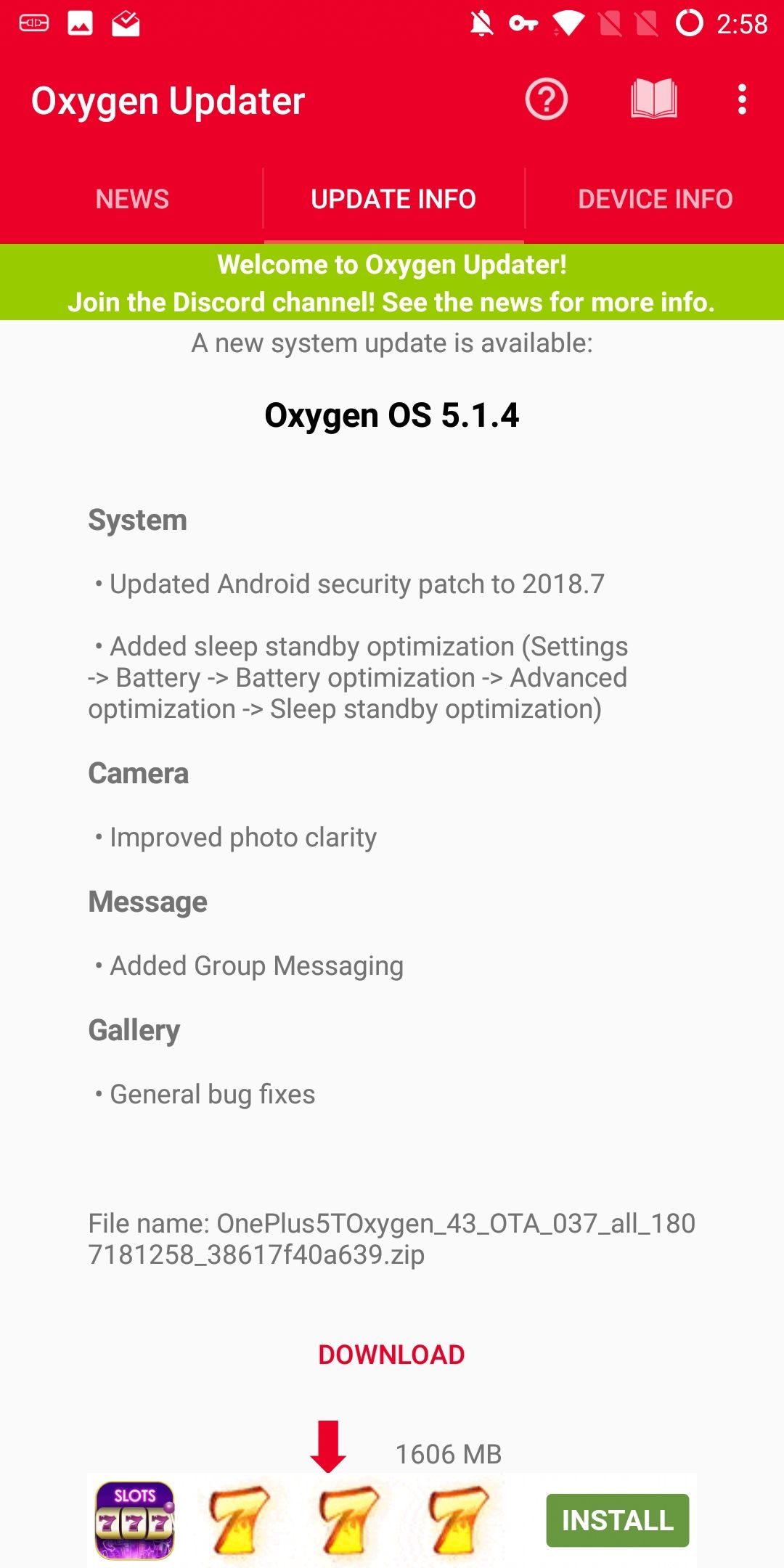 [Update: Downloads are up] OxygenOS v5.1.4 for the OnePlus 5 and 5T ...