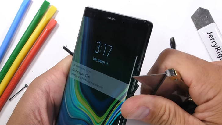 Samsung Galaxy Note9 durability test finds removable buttons are the ...