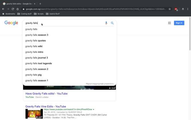 Google Search desktop UI showing refreshed Material Design with rounded ...