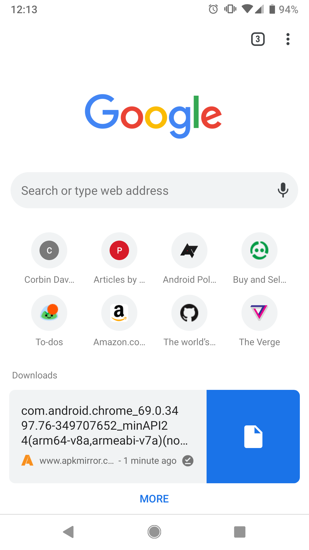 クロムページ Chrome 69 has a new Material theme, support for display cutouts