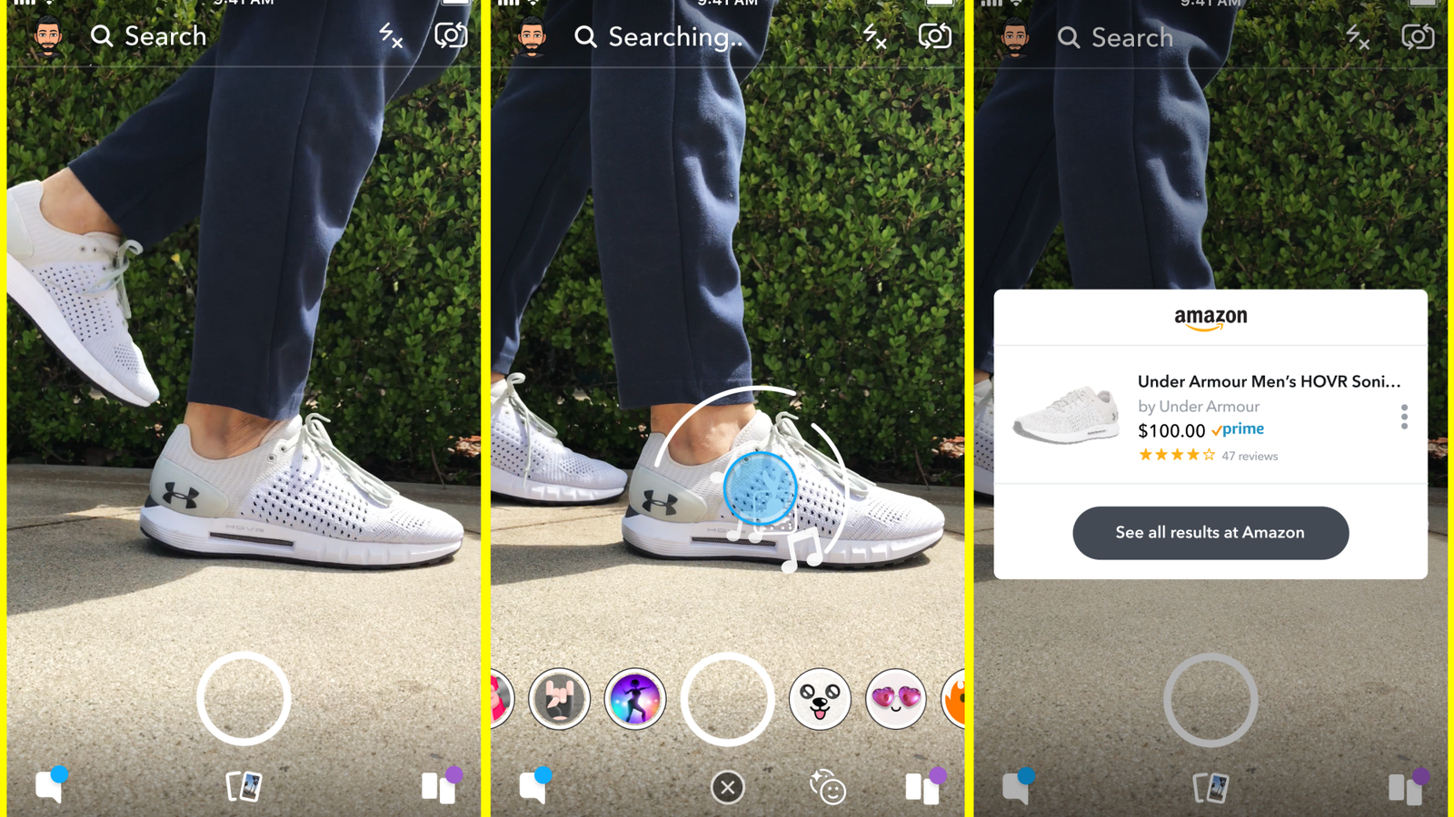 Amazon Snappy Snapchat now lets you buy products on Amazon by taking pictures of them