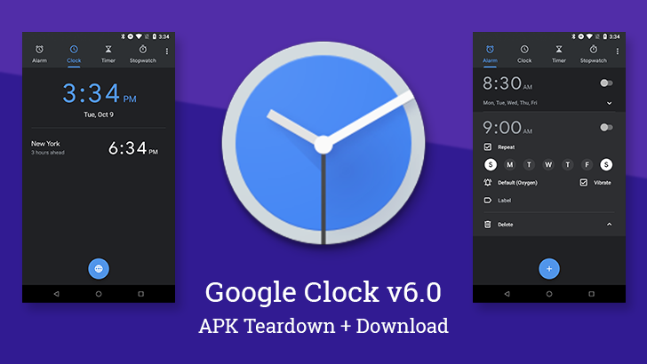 Google Clock v6.0 brings several visual tweaks and prepares for the ...