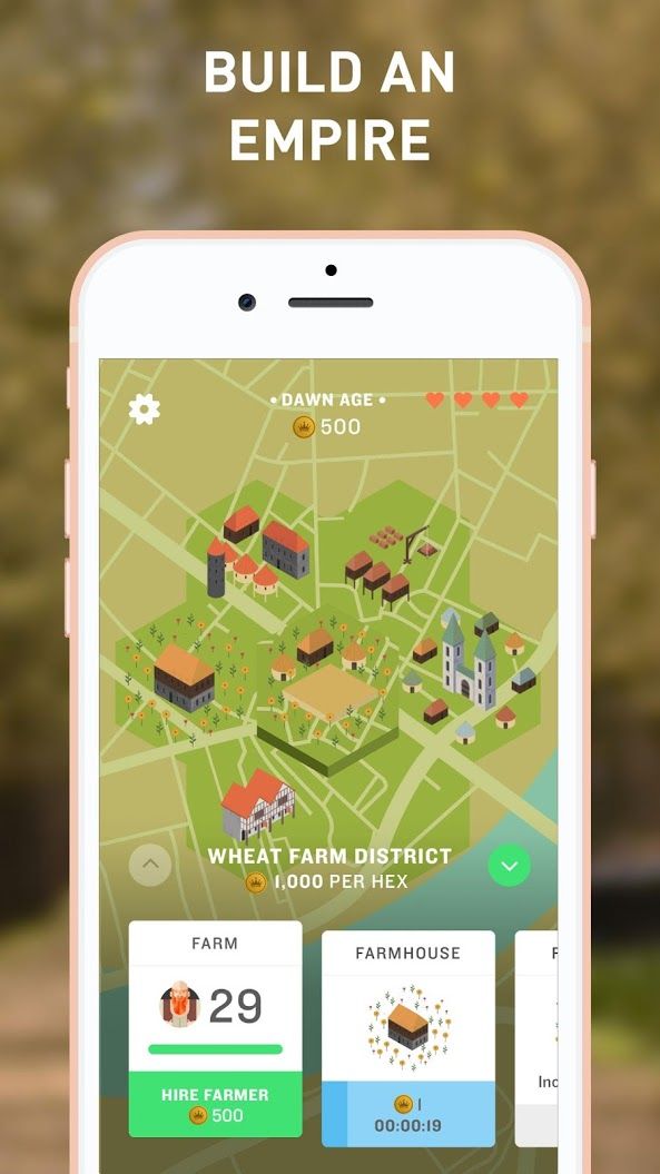 Run An Empire mixes AR strategy gameplay with an exercise tracking app