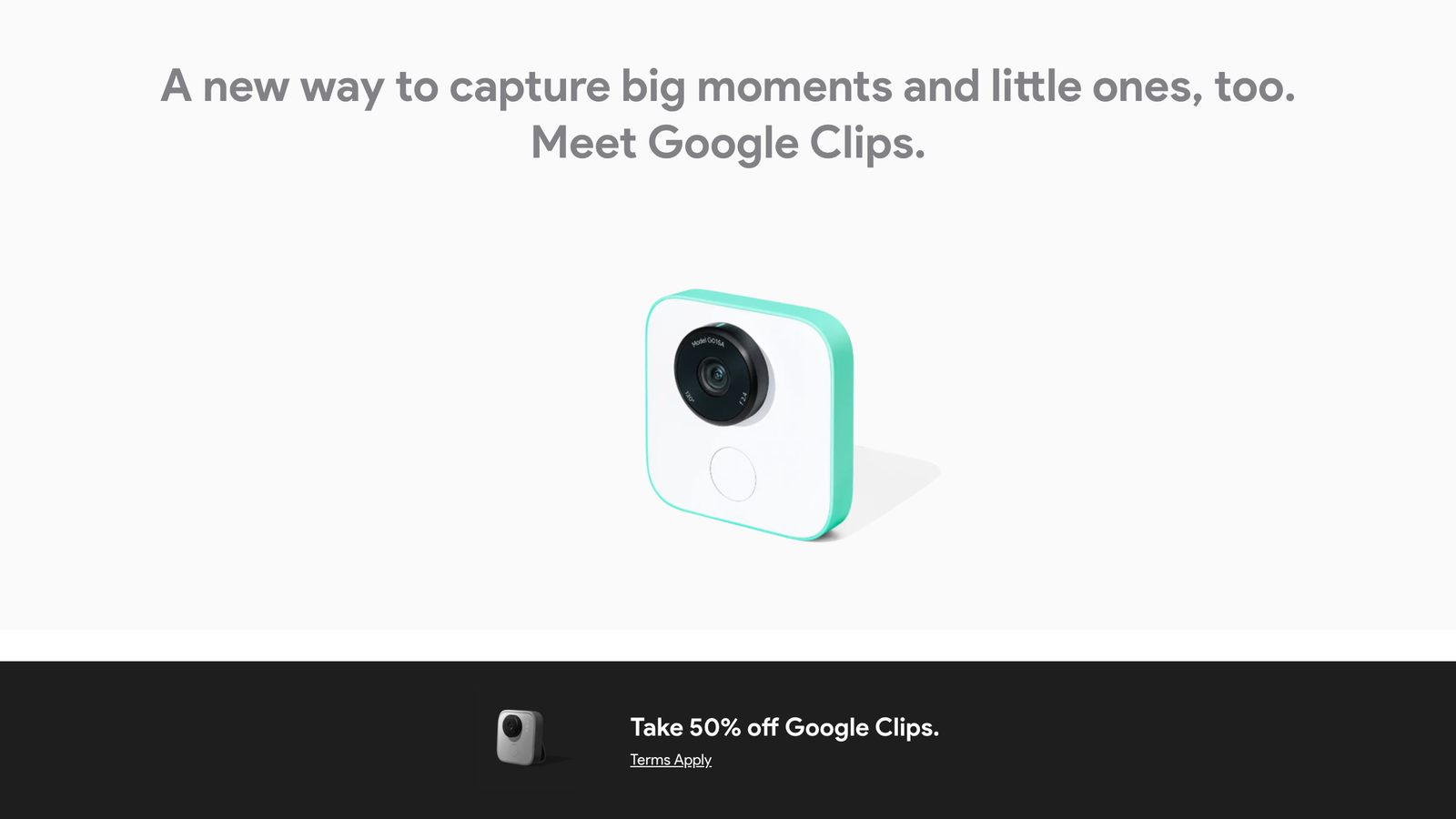 [Update: Now $99 at B&H and Best Buy] Google Clips drops to $125 (half ...
