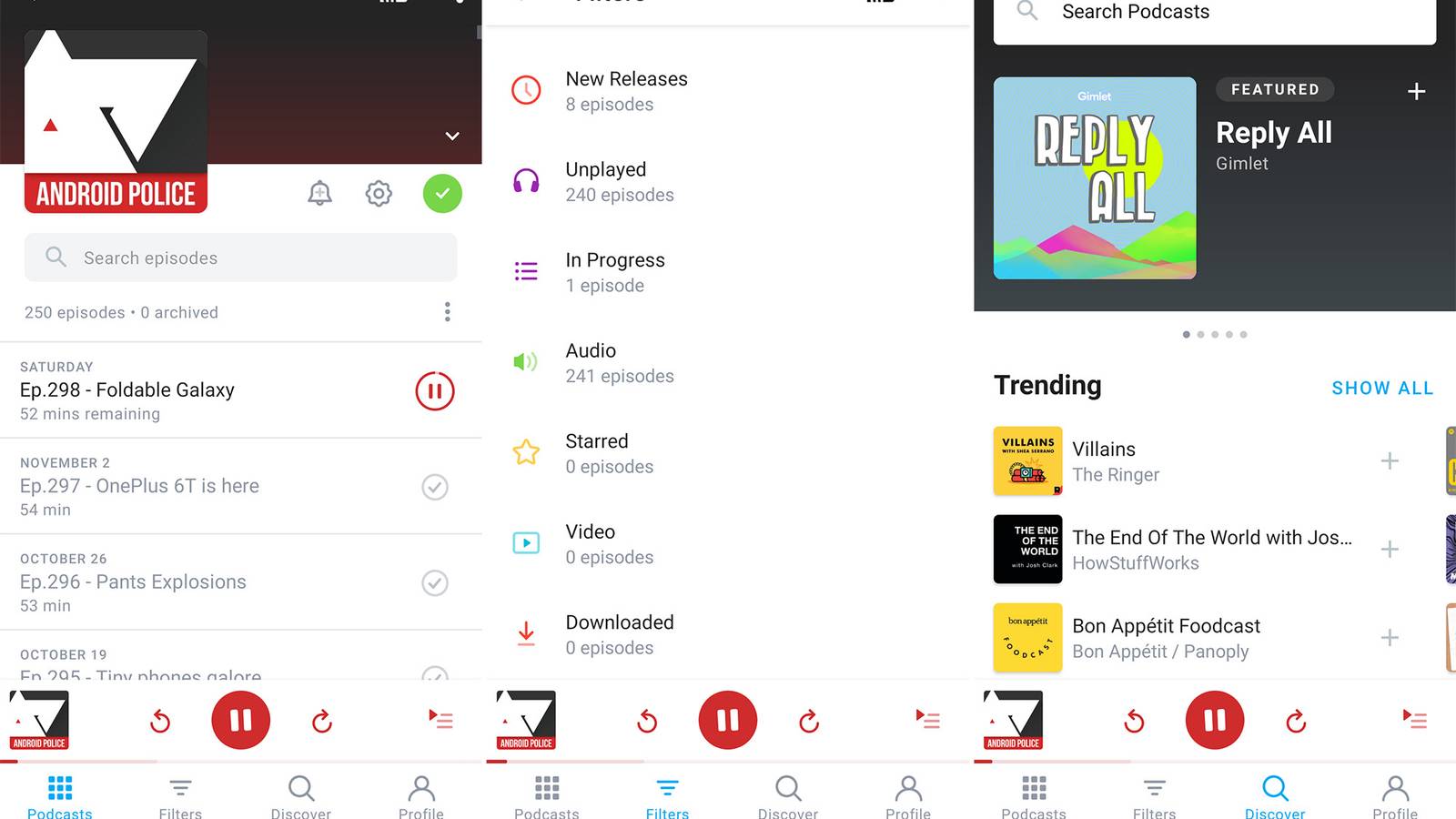 Pocket Casts v7 beta gets a complete redesign, episode search, play ...