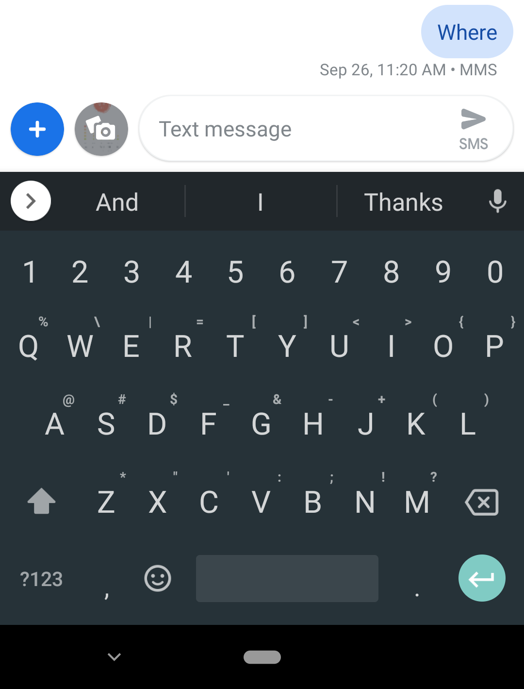 Messages v3.8 brings updated camera interface, new camera and gallery ...