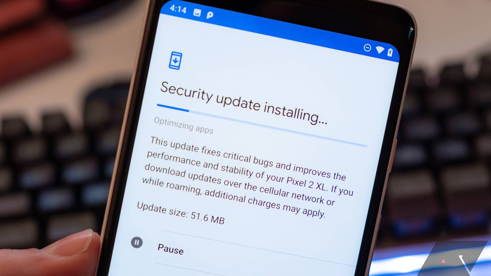 Google appears to have fixed the 'check for update' button on Pixels again