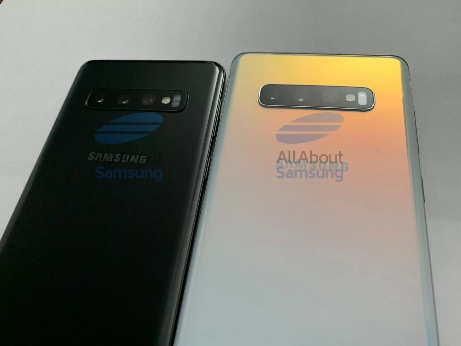 Detailed Galaxy S10 and S10+ photos leak, revealing hole-punch displays ...