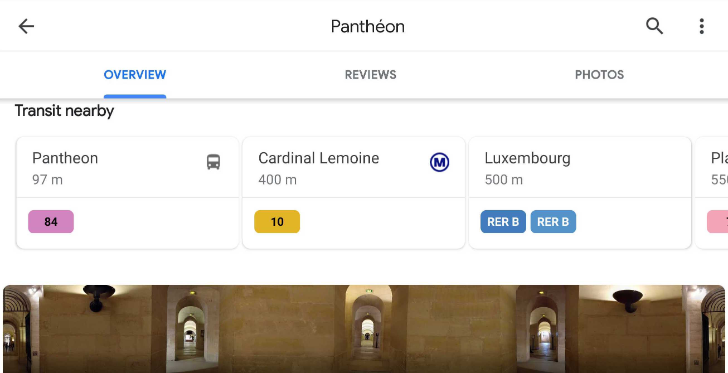 It's now a lot easier to find public transit near any location in ...