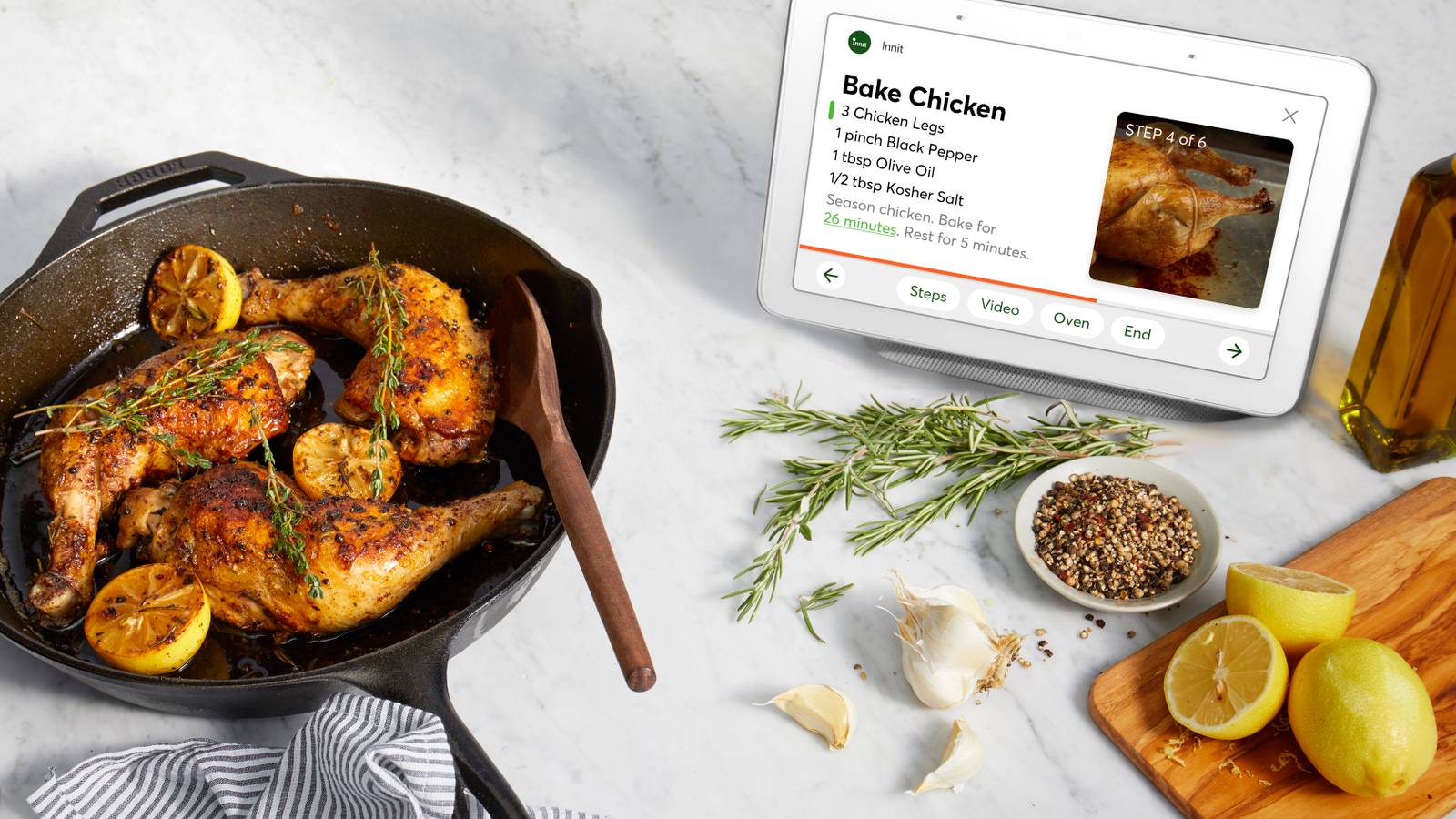 Innit now has a Google Assistant Smart Display action to aid you in the ...
