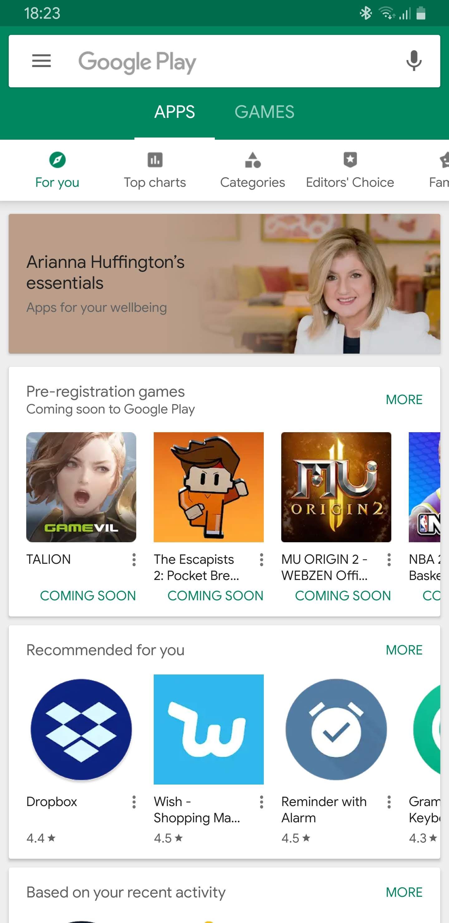 Google emphasizes Apps and Games in latest Play Store layout, hides ...