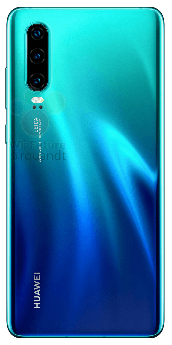 Update: Side views] New Huawei P30 Pro renders showcase color