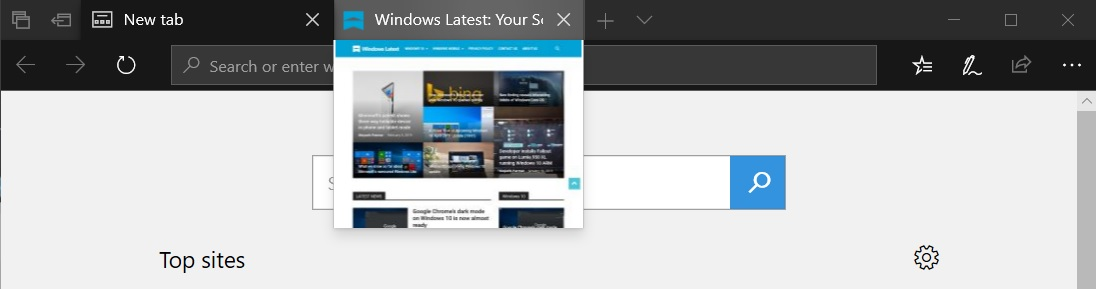 [Update: Flags in Stable channel] Hover-over tab previews in Chrome are ...