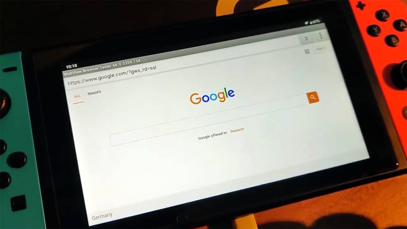 Developers have Android Q running on the Nintendo Switch