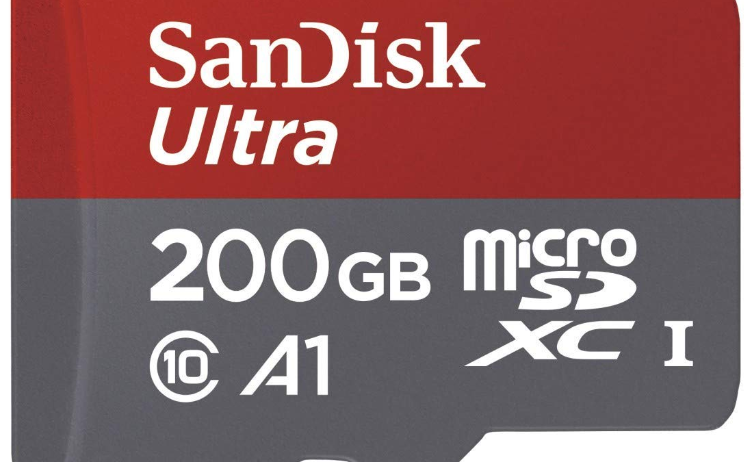 SanDisk 200GB microSD card drops to all-time low of $24 on Amazon for ...