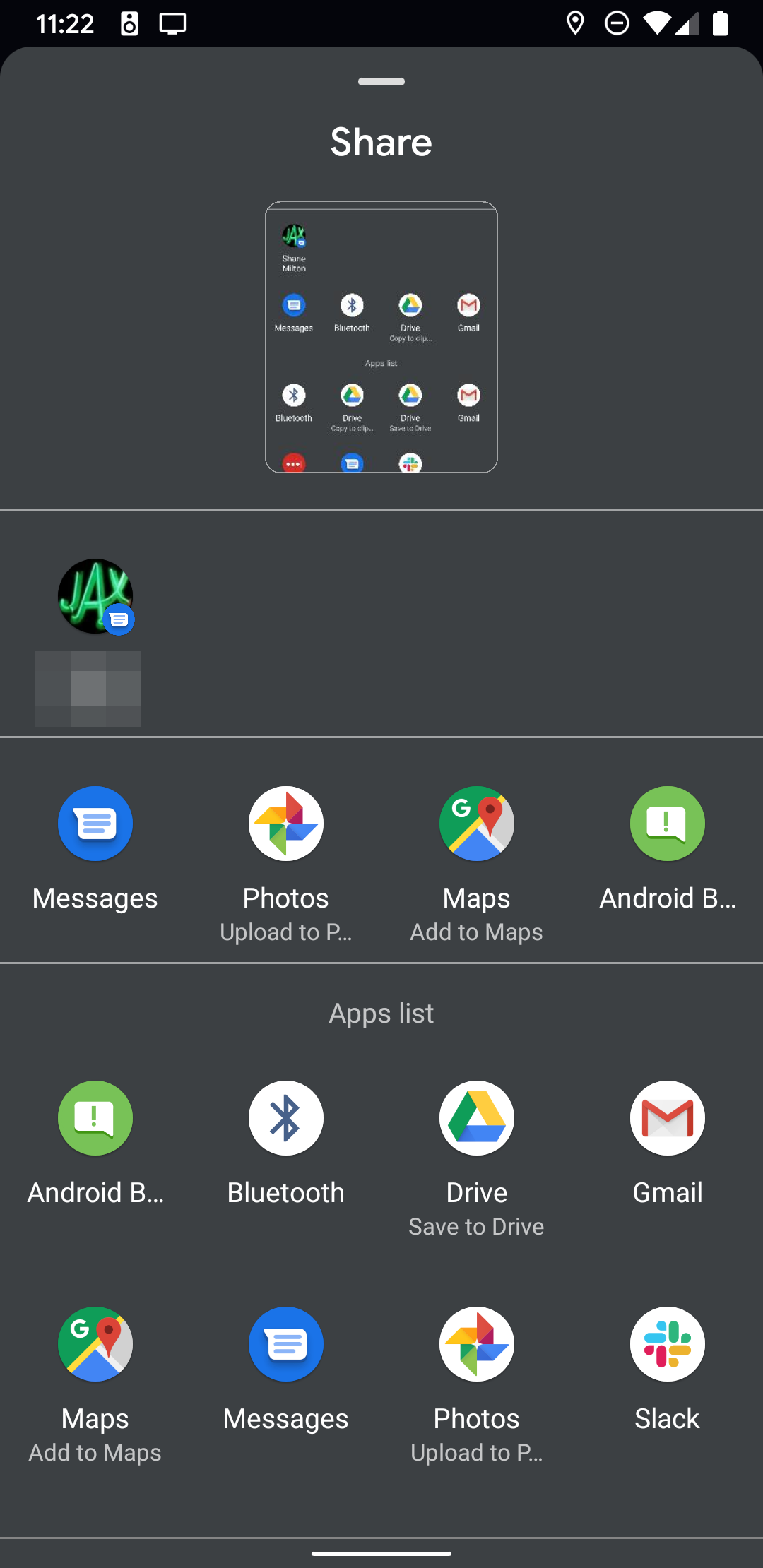 Android Q Beta 4 finally organizes the Share menu alphabetically, with ...