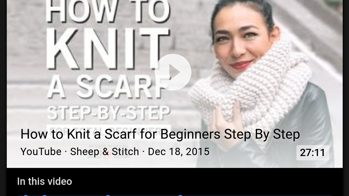 Google app starting to show 'in this video' bookmarks for YouTube ...