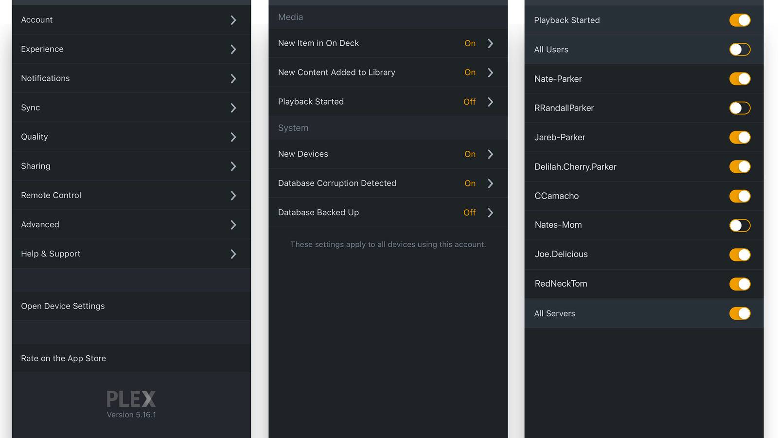 Plex adds server notifications in latest update