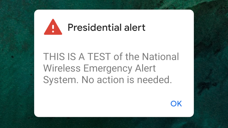 Presidential alerts can be easily spoofed, thanks to LTE security ...
