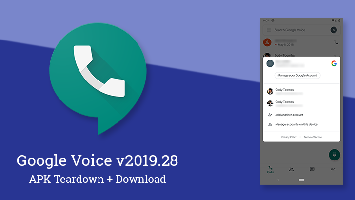 Google Voice v2019.28 prepares Driving Mode support, updates account ...