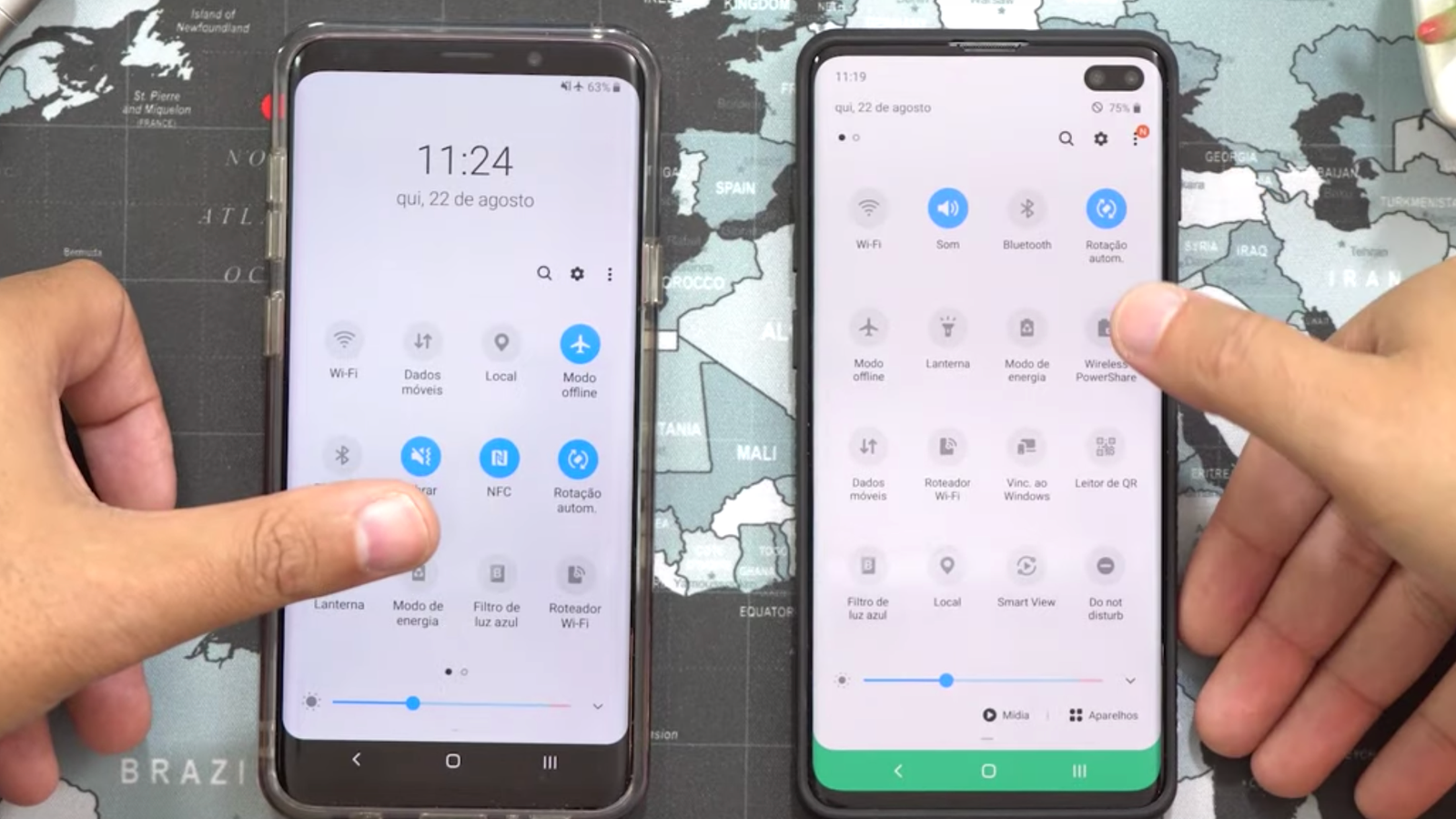 Purported Samsung Android 10 developer build shows a largely unchanged ...