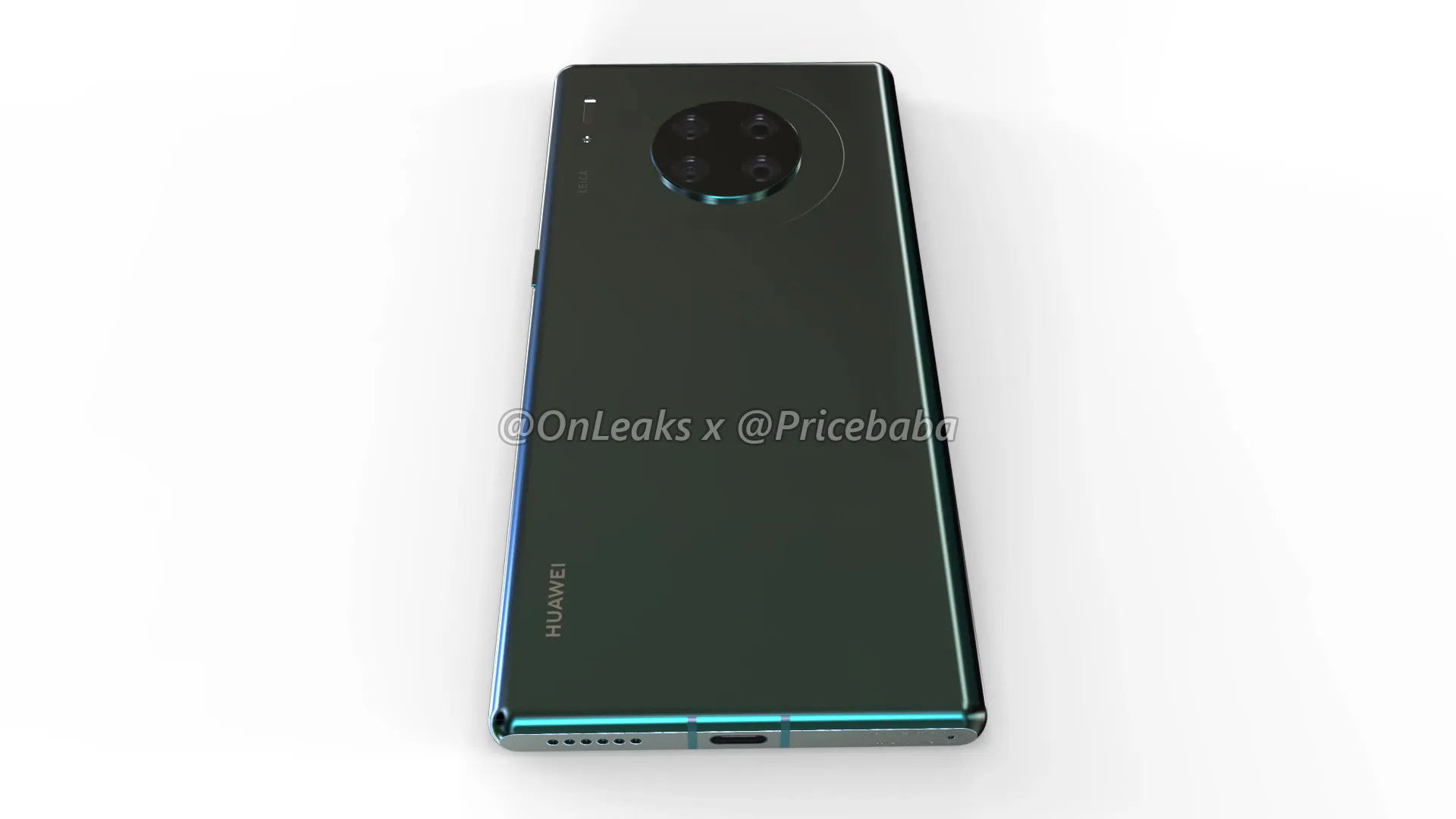 Huawei Mate 30 Pro renders show no volume buttons and seven