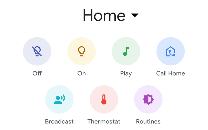Google Android Home Button Google Home app adds handy button to call your Smart Display at home