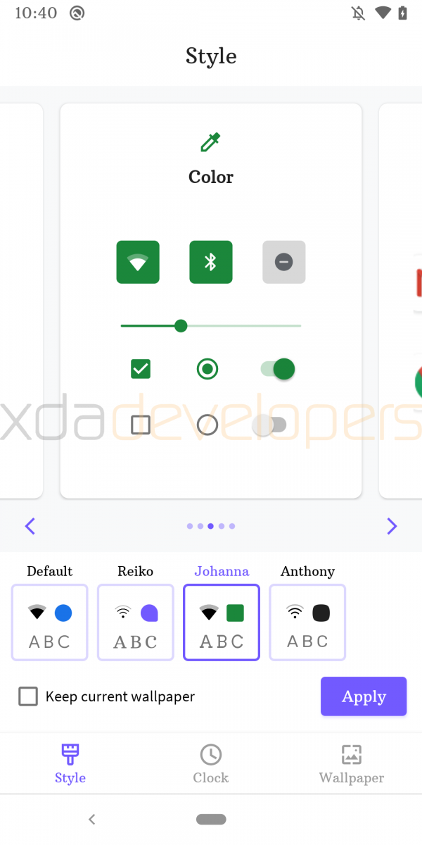 Here's our first good look at Pixel Themes for Android 10