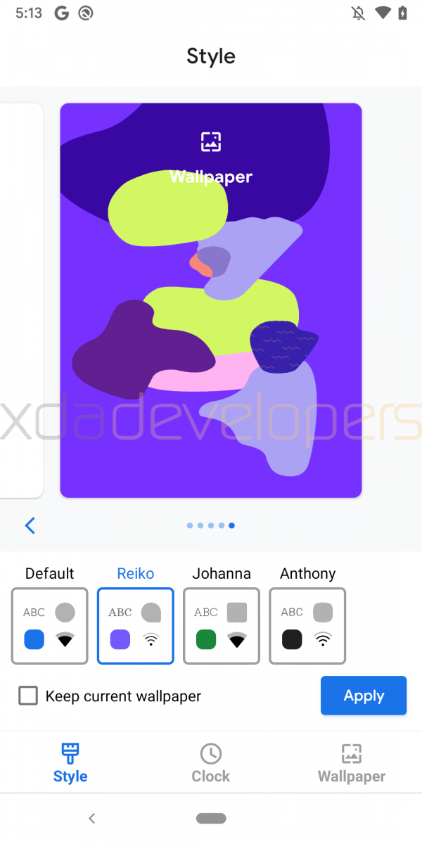 Here's our first good look at Pixel Themes for Android 10