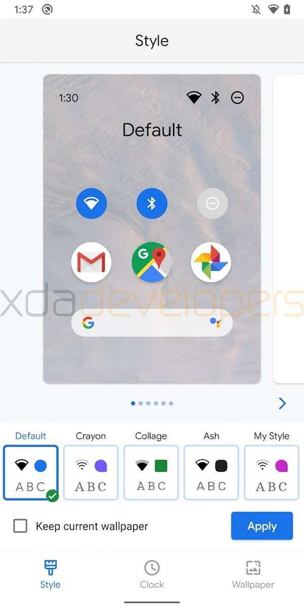 Here's our first good look at Pixel Themes for Android 10