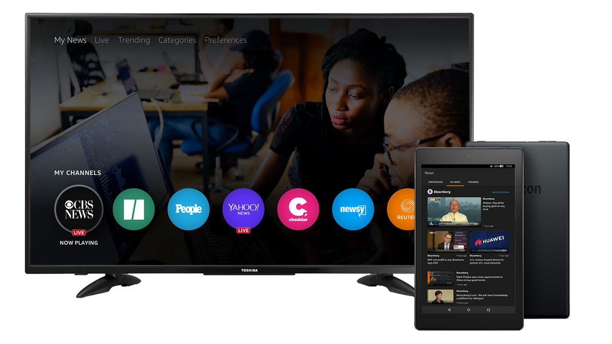 Amazon introduces Fire TV and tablet app to watch customized news snippets